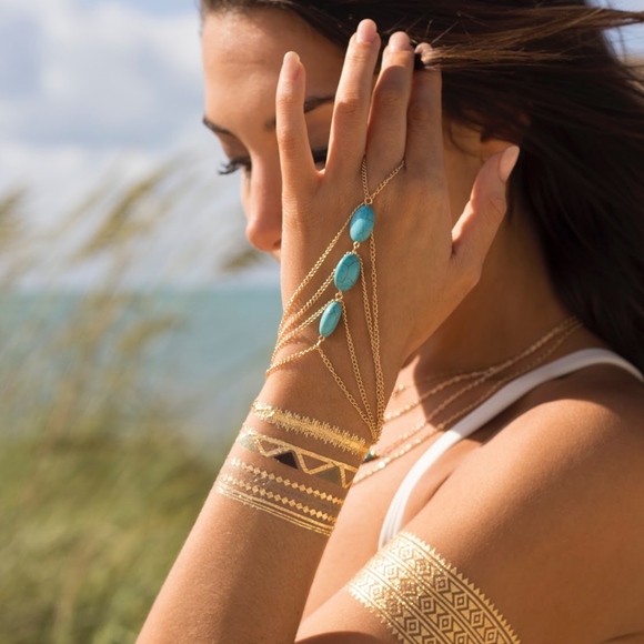 Boho Hand Chain - Picture 1 of 3